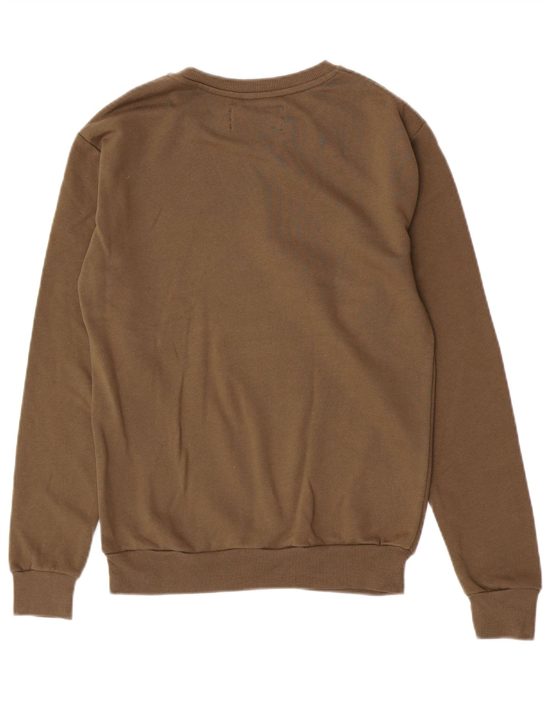 Zara Moletom Masculino Jumper Pequeno Algodão Marrom