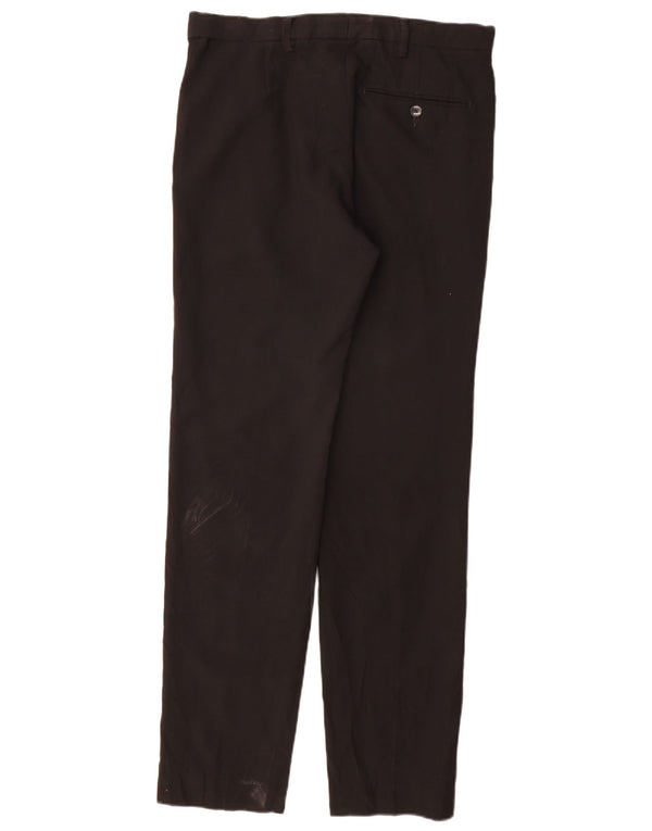 Calça feminina Marks & Spencer Slim Fit W30 L33 Poliéster Preto