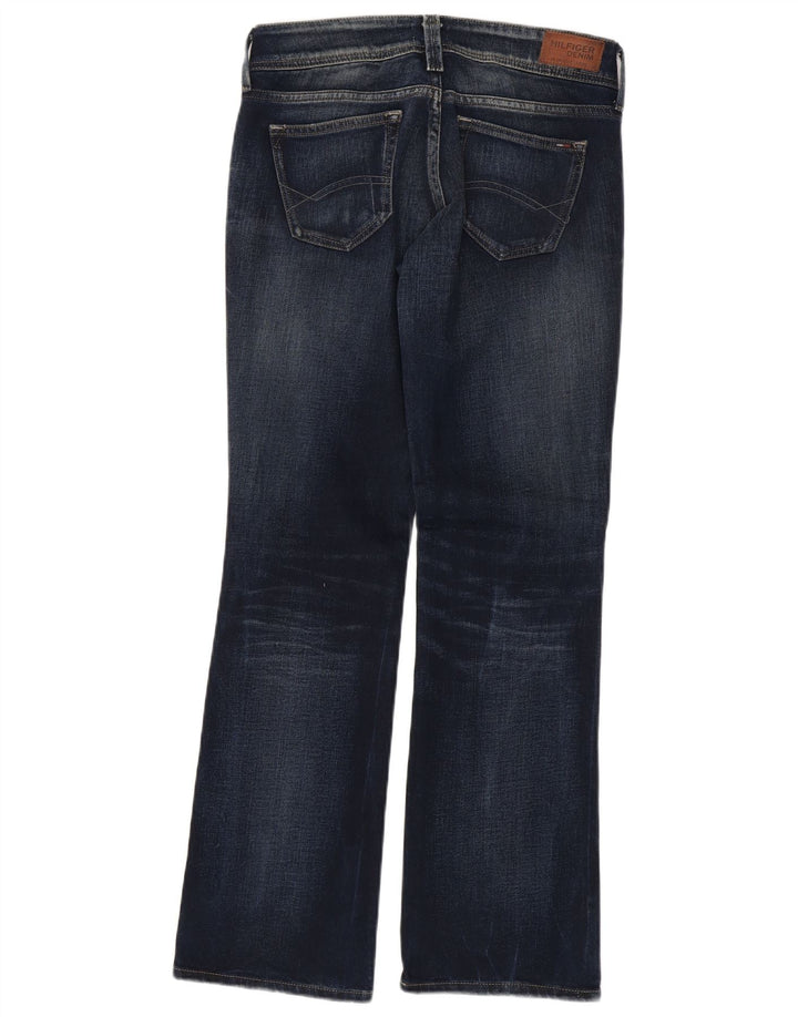 TOMMY HILFIGER Womens Bootcut Jeans W30 L30 Navy Blue Cotton Vintage Tommy Hilfiger and Second-Hand Tommy Hilfiger from Messina Hembry 