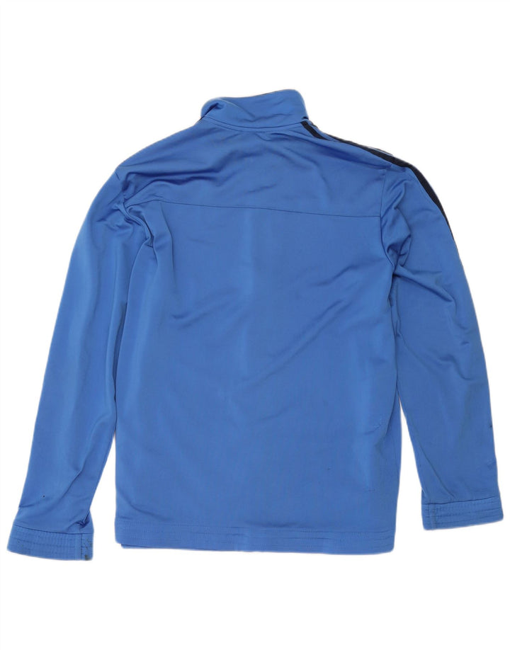Adidas Mens Graphic Tracksuit Top Jacket UK 44/46 Grande Azul Poliéster