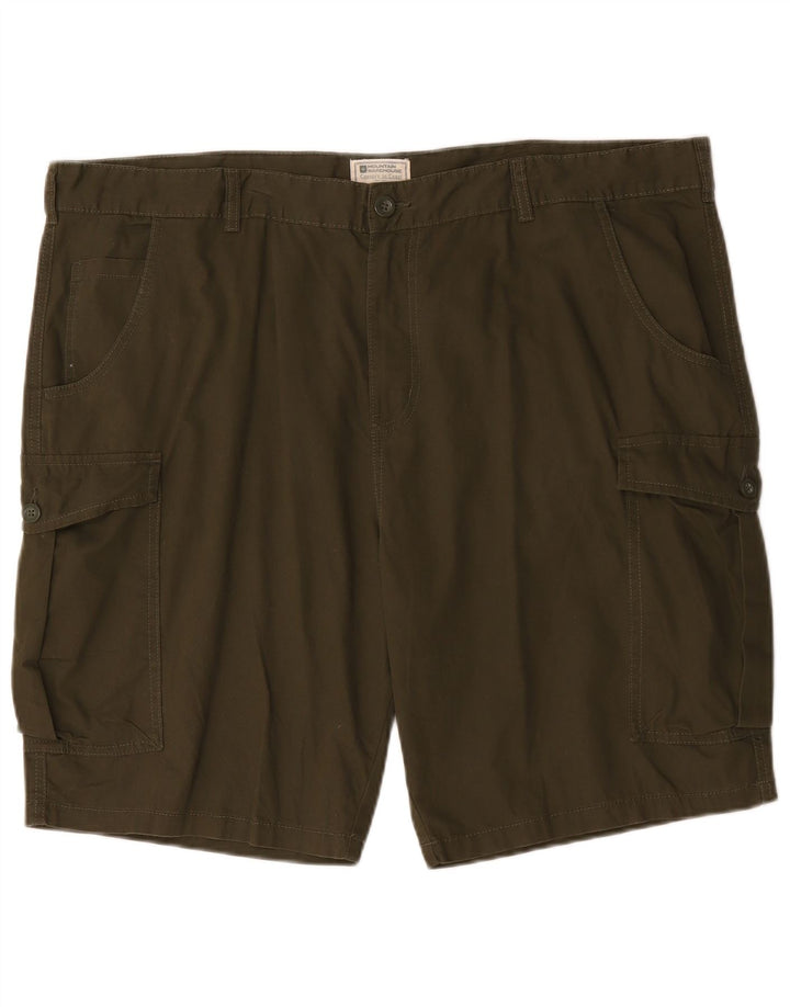 Shorts cargo masculino Mountain Warehouse W44 2XL algodão cáqui