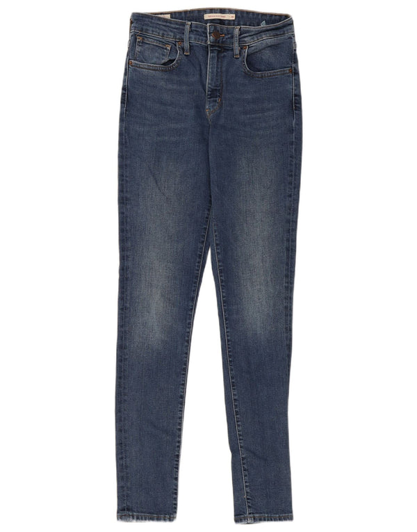 Calça jeans feminina Levi's 721 High Rise Skinny W28 L32 azul algodão