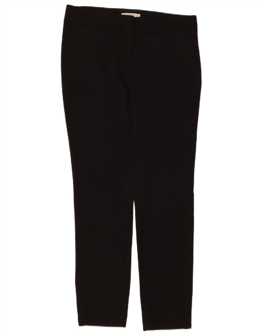 Calça Chino Feminina Michael Kors Slim EUA 8 Médio W34 L31 Poliéster Preto