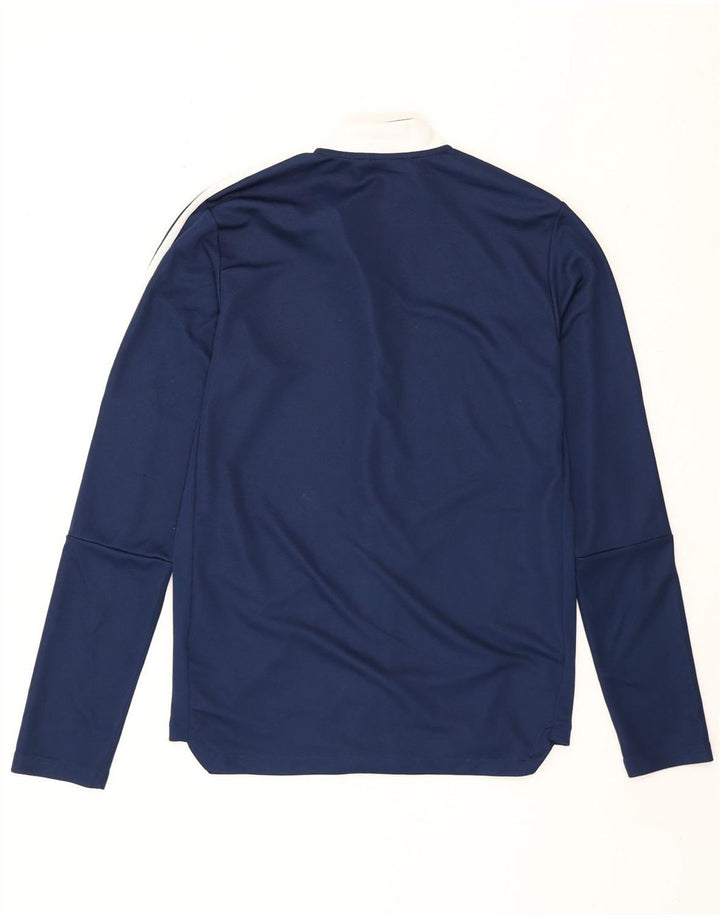 Adidas Mens Aeroready Tracksuit Top Jacket Médio Azul Marinho Poliéster