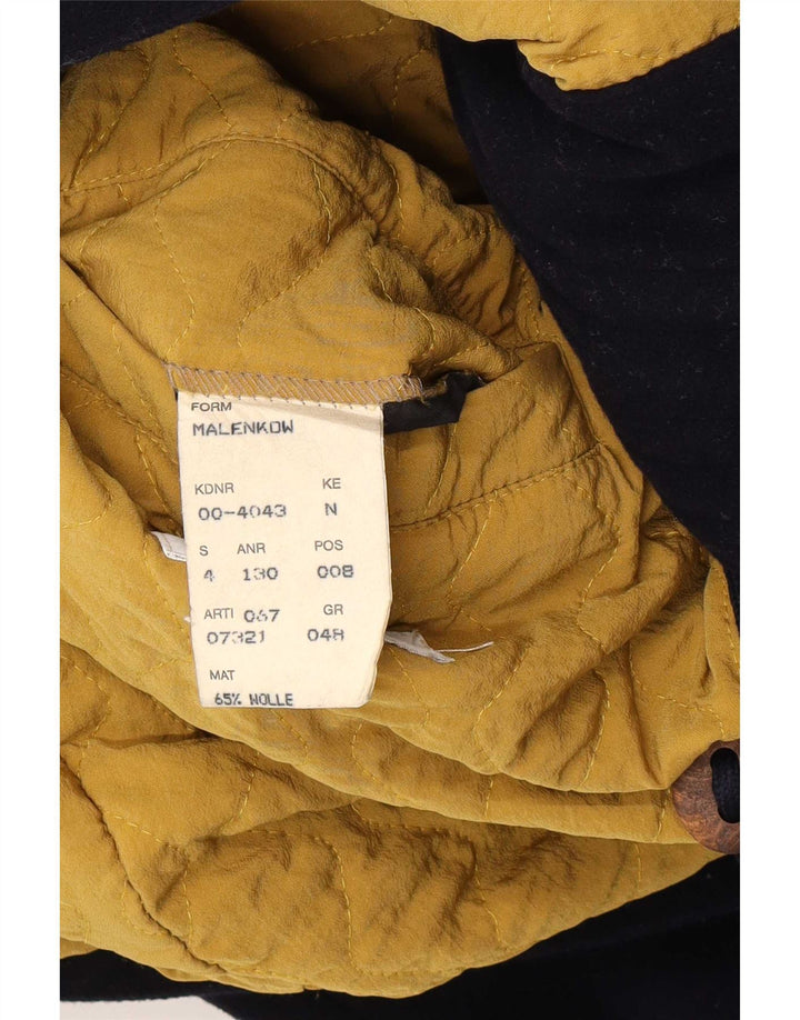 Jaqueta bomber masculina Hugo Boss IT 48 lã azul marinho médio
