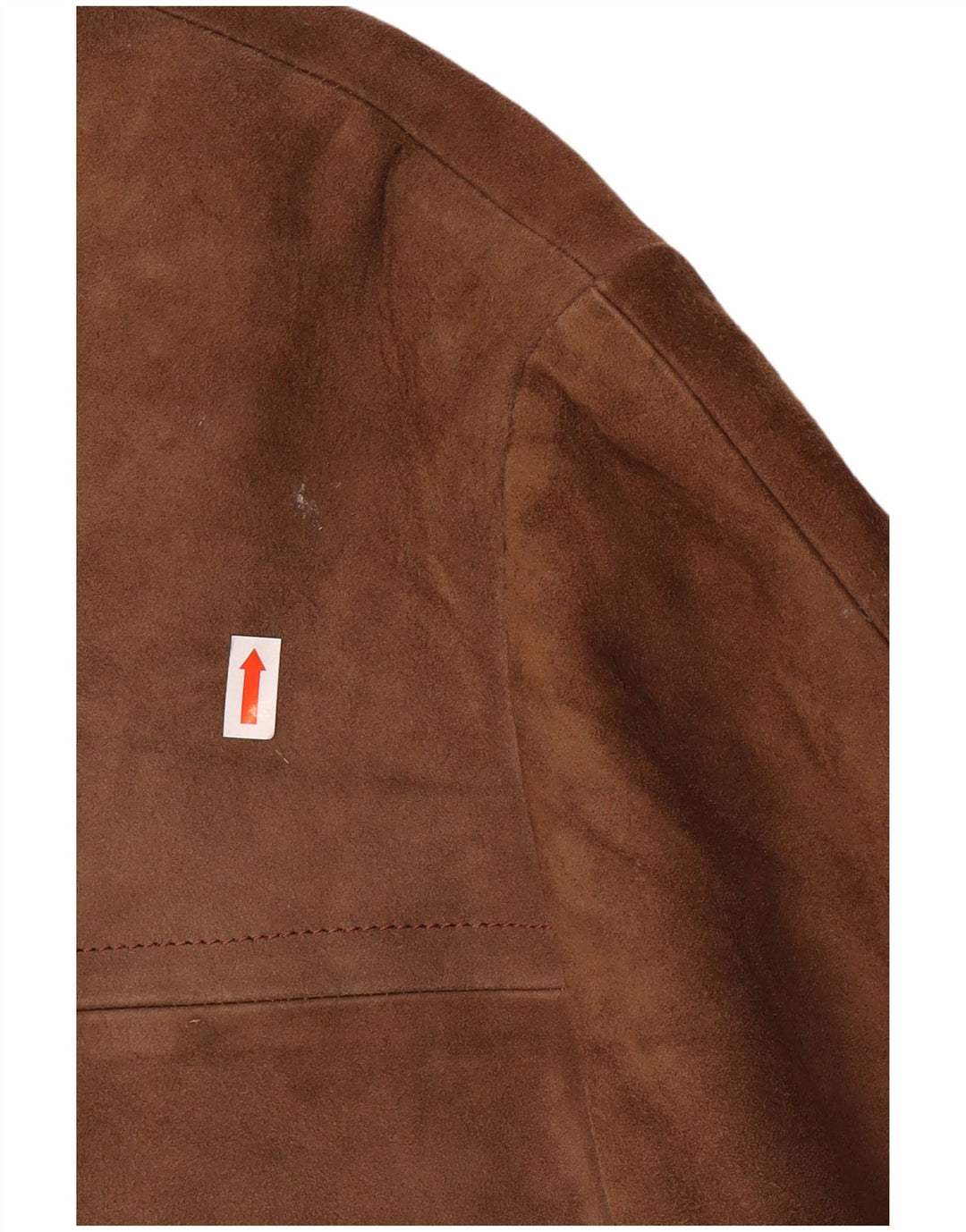 Jaqueta de camurça feminina vintage Reino Unido 12 marrom médio