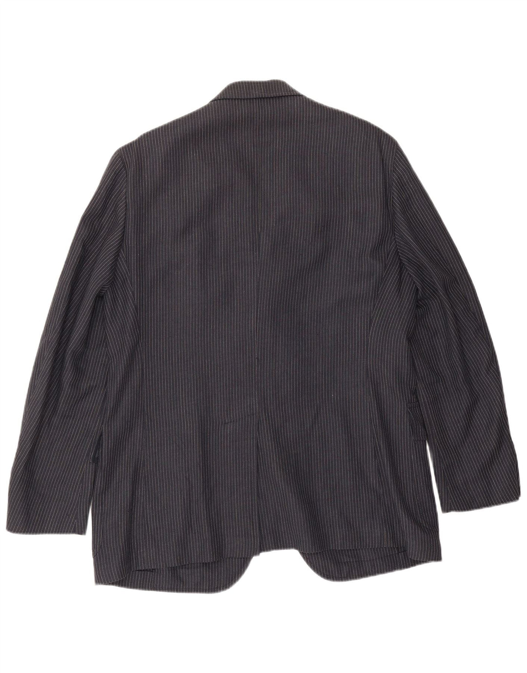 Jaqueta Blazer Masculina Polo Ralph Lauren IT 48 Riscas Azul Marinho Médio
