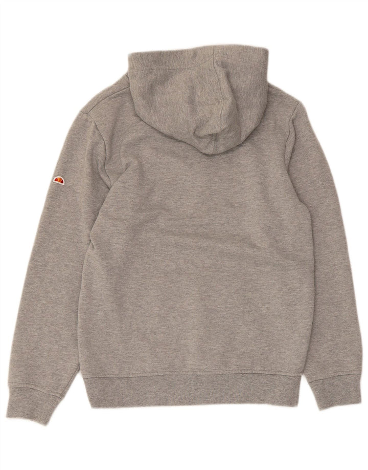 Suéter Ellesse Boys Graphic com capuz 12-13 anos cinza poliéster
