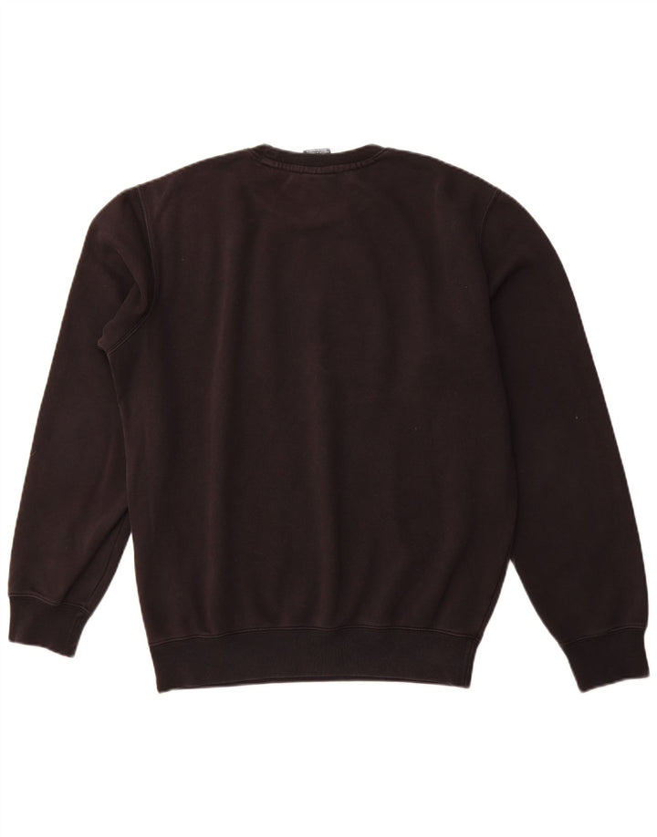 CHAMPION Suéter gráfico masculino de algodão médio preto