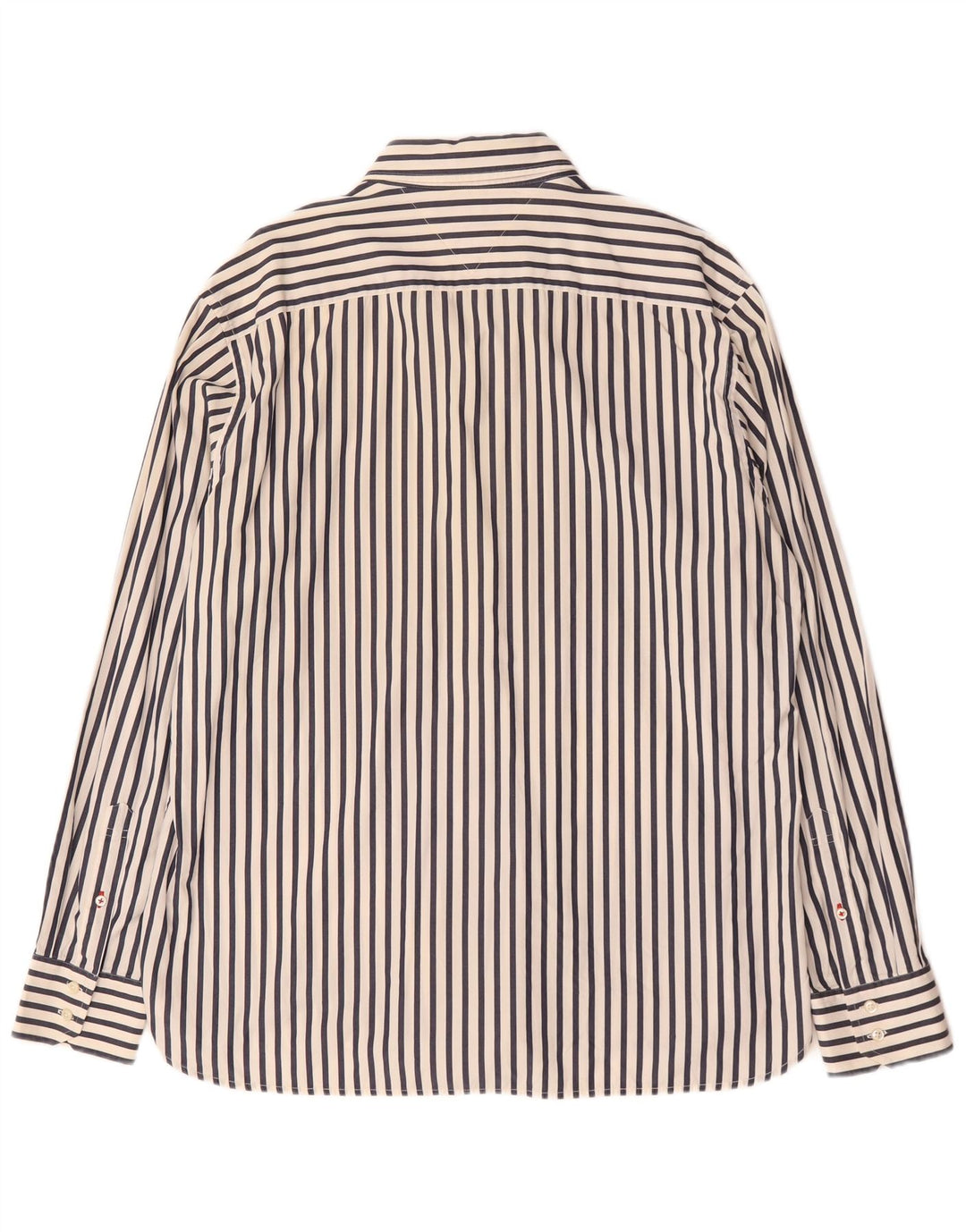 Camisa masculina Tommy Hilfiger XL listrada branca de algodão