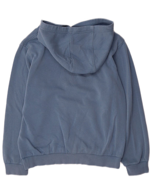 Jumper com capuz Nike Boys 12-13 anos grande algodão azul