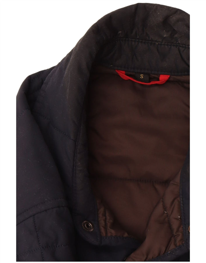 Jaqueta acolchoada masculina Fay UK 36 pequena azul marinho