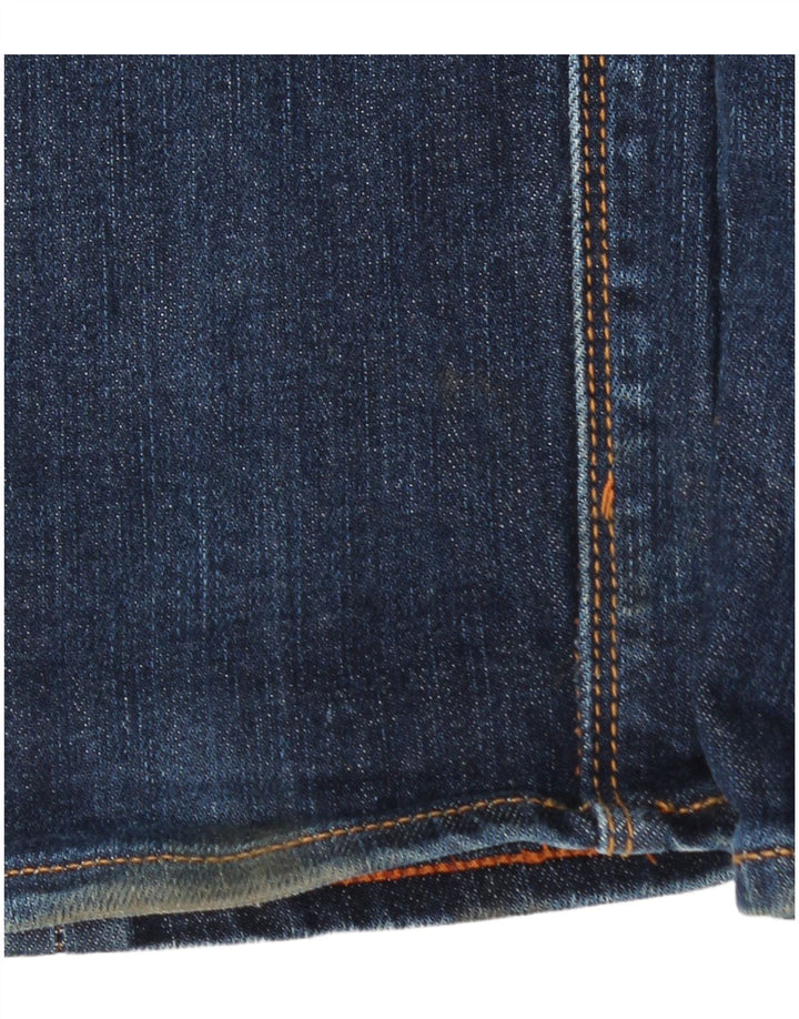Jeans Superdry Masculino Slim W28 L32 Azul Algodão