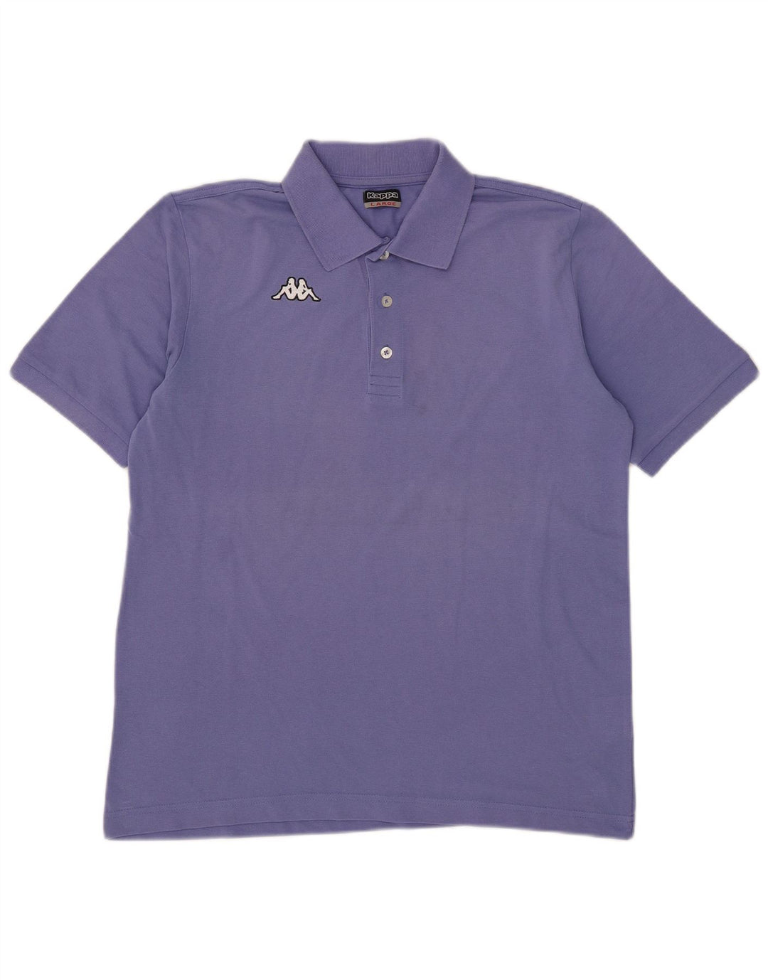 Camisa polo masculina Kappa grande algodão azul
