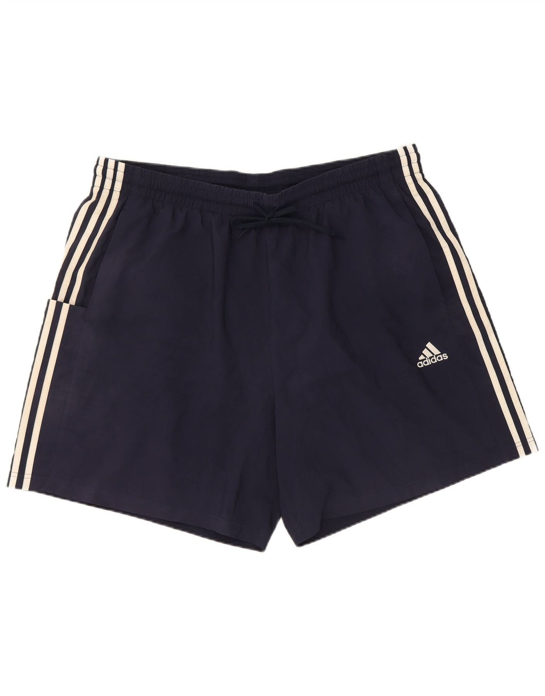 Shorts esportivos masculinos Adidas XL azul marinho