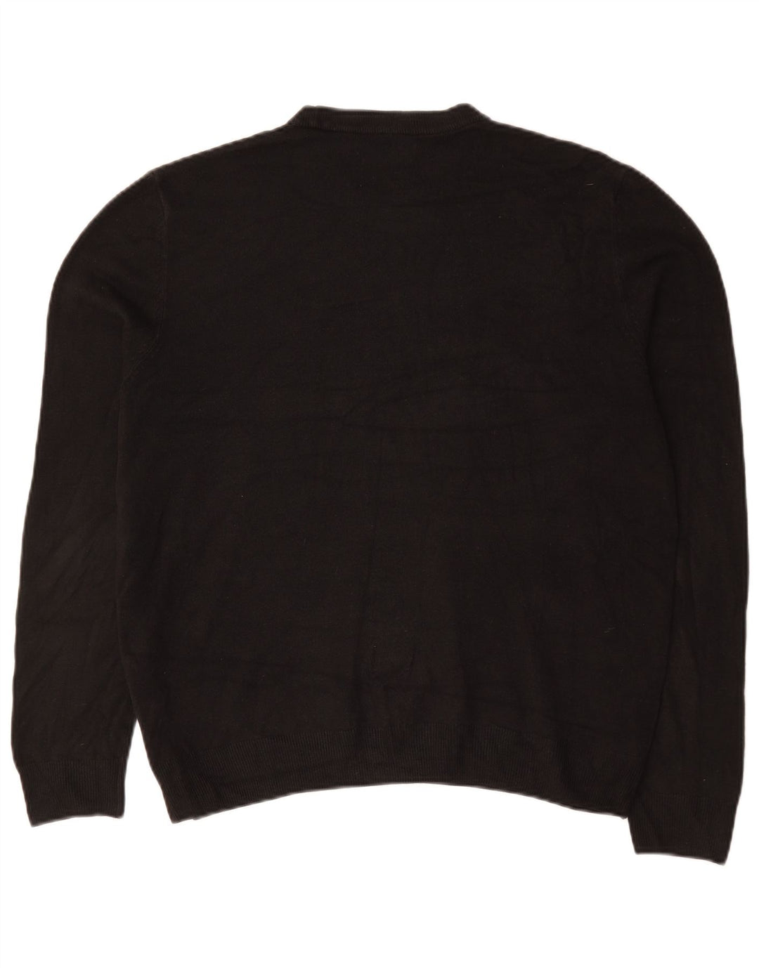 Suéter masculino Marks & Spencer com gola redonda XL preto acrílico
