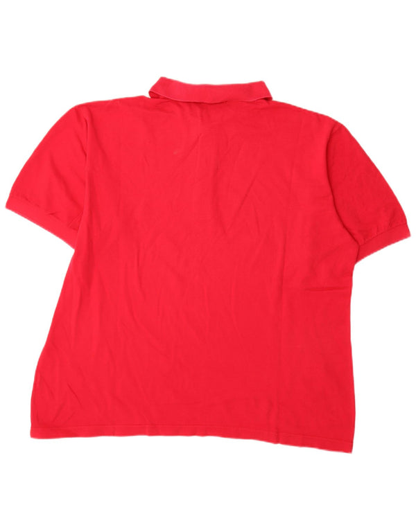 Camisa polo masculina Navigare 2XL algodão vermelho