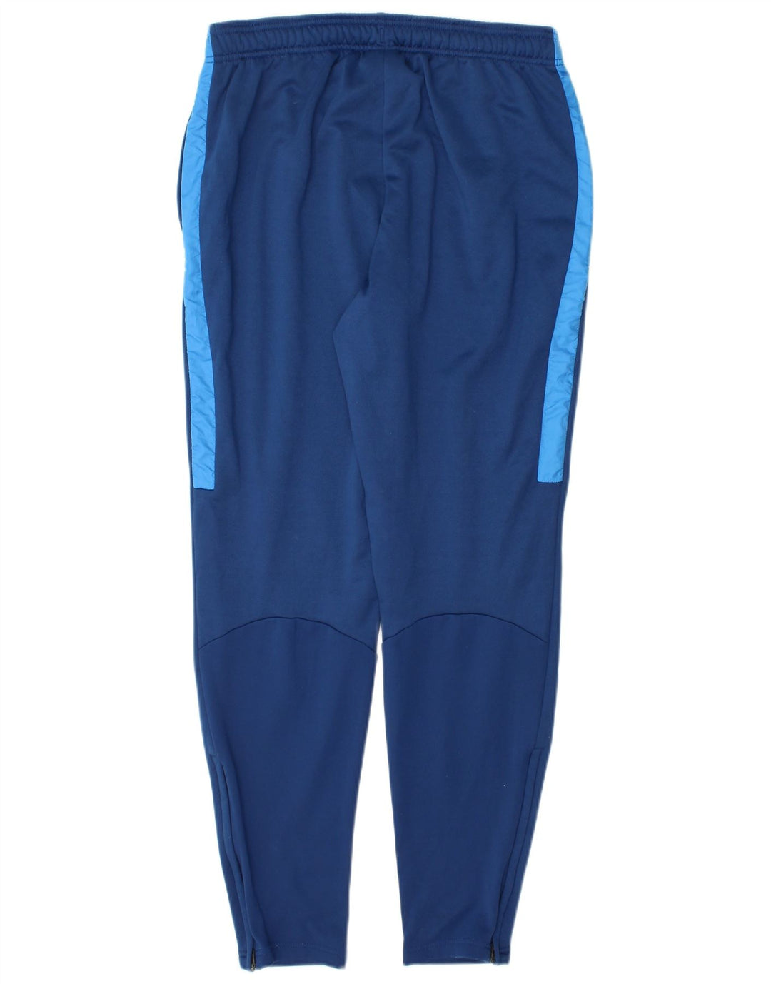 Calça de treino masculina Nike Dri Fit médio azul colorblock poliéster