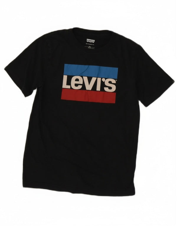 Top Levi's Boys Graphic T-Shirt 15-16 Anos Preto