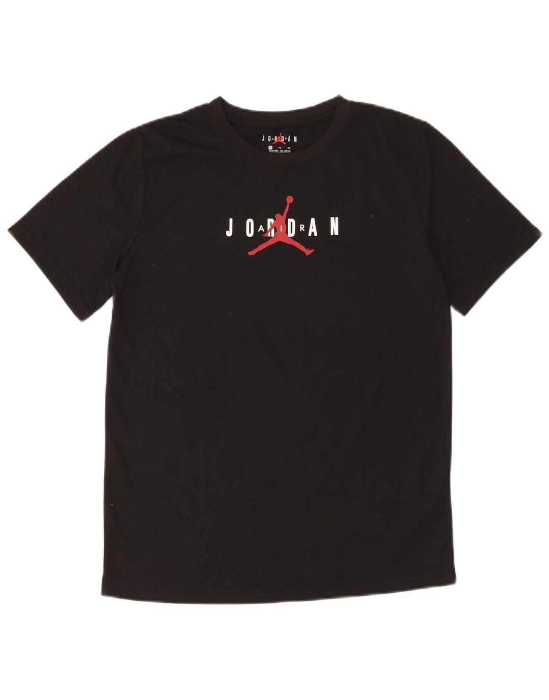 Camiseta Jordan Boys Graphic Top 13-14 Anos XL Preto Poliéster