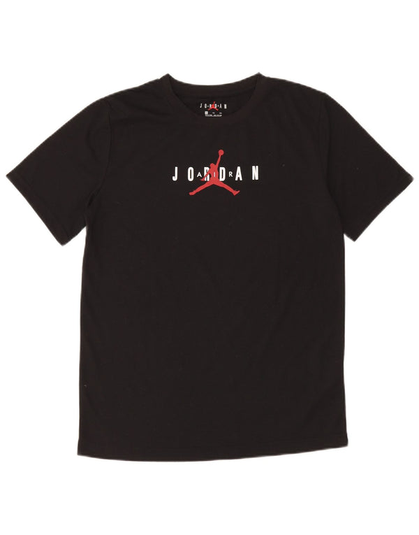 Camiseta Jordan Boys Graphic Top 13-14 Anos XL Preto Poliéster