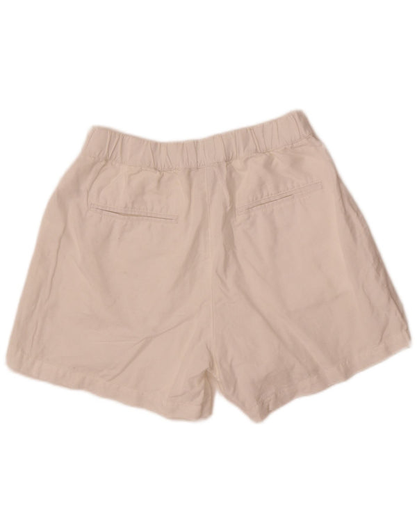 Quiksilver Mens Chino Shorts Médio W30 Algodão Branco