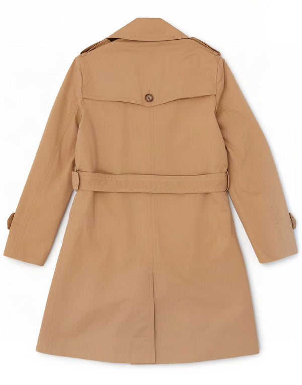 Trench Coat feminino Gant UK 14 algodão bege médio