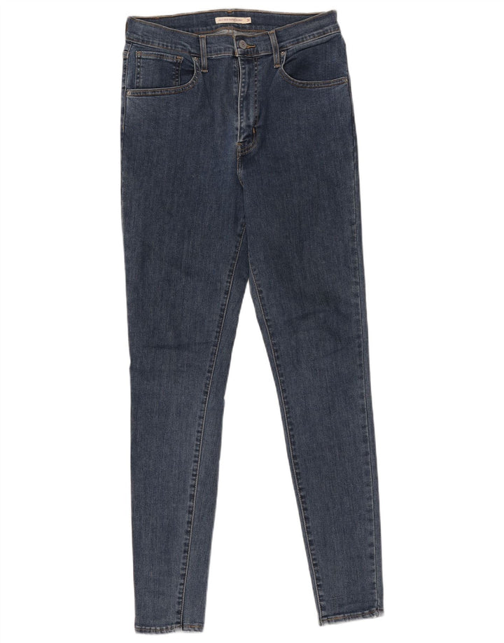 Calça jeans feminina LEVI'S Mile High Super Skinny W31 L32 azul algodão