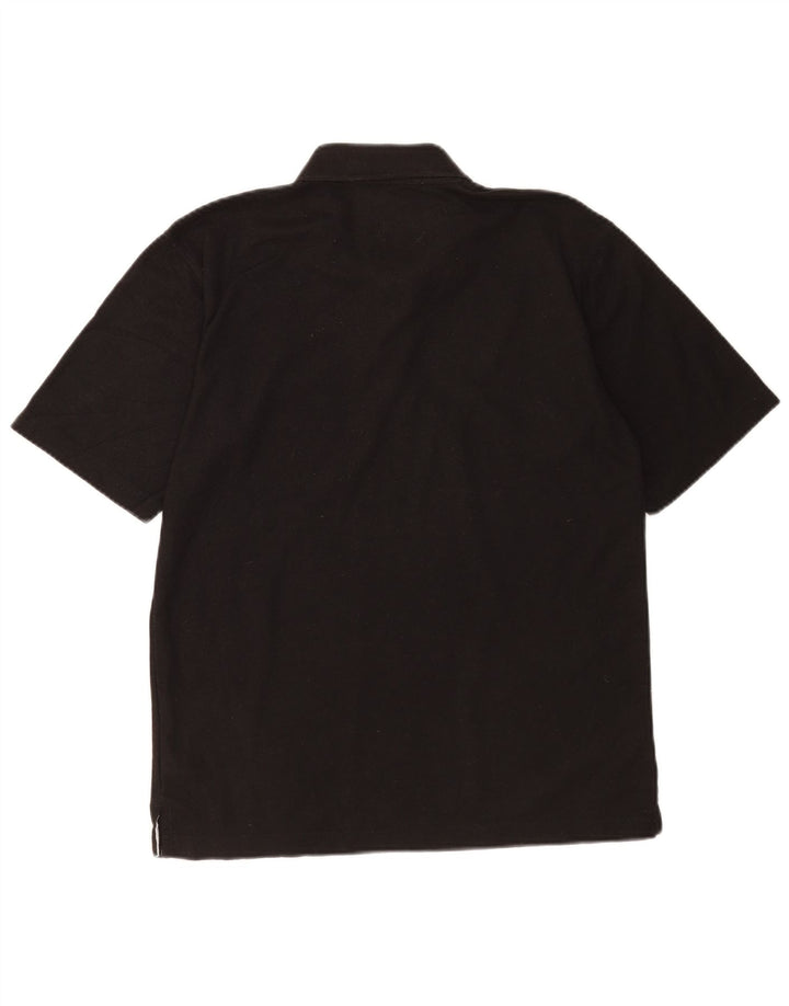 Camisa polo masculina Umbro médio preto poliéster