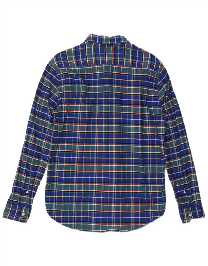 Camisa masculina de flanela de ajuste padrão LEVI'S de algodão xadrez médio multicolorido