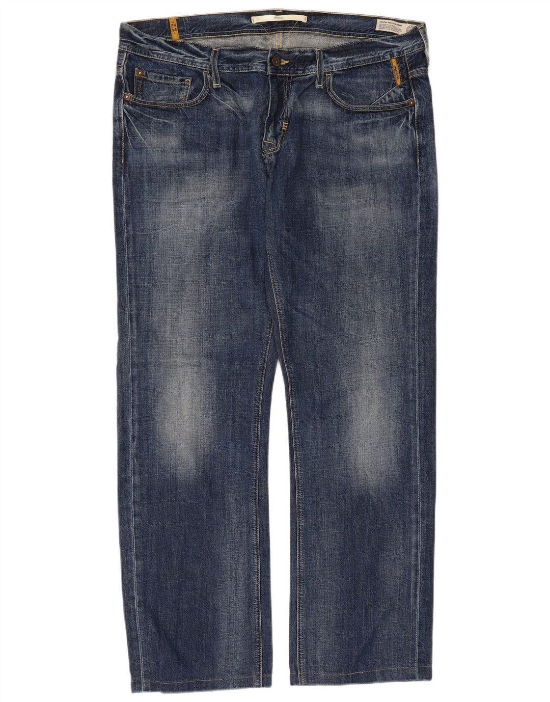 Meltin' Pot Masculino Markus Straight Jeans W38 L31 Azul