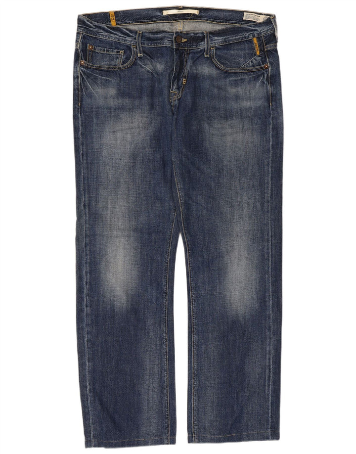 Meltin' Pot Masculino Markus Straight Jeans W38 L31 Azul