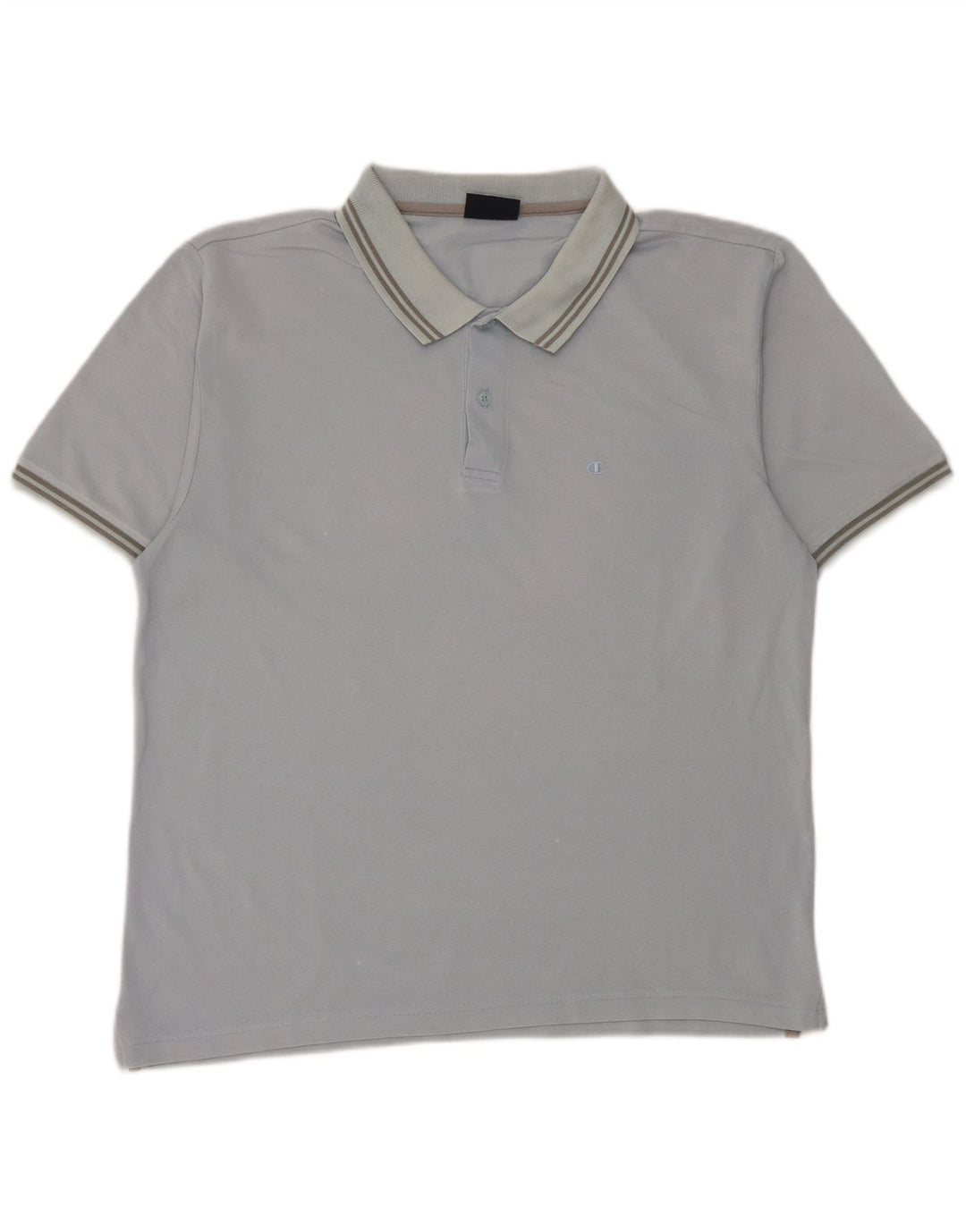 Camisa polo masculina Champion de manga curta regular fit azul médio