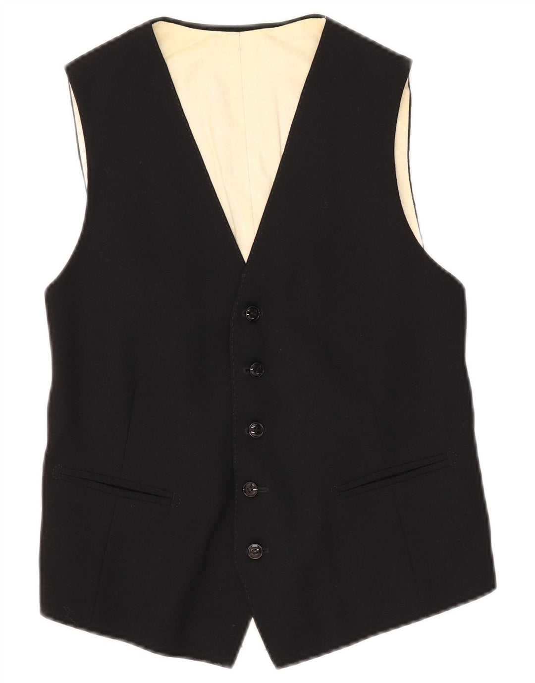 Colete Vintage Masculino XS Preto