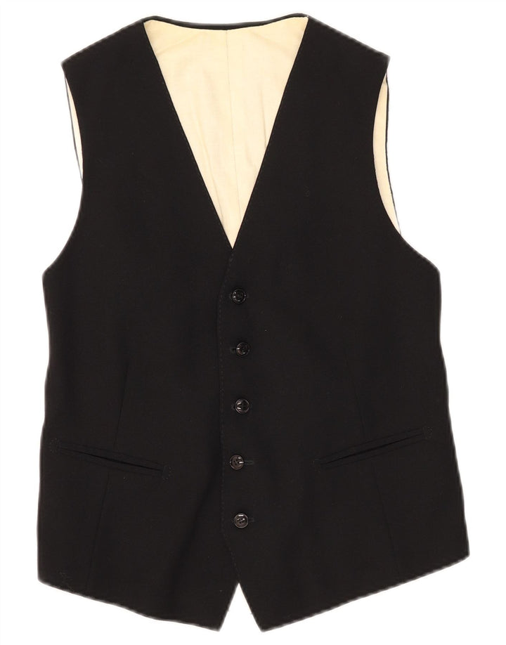 Colete Vintage Masculino XS Preto