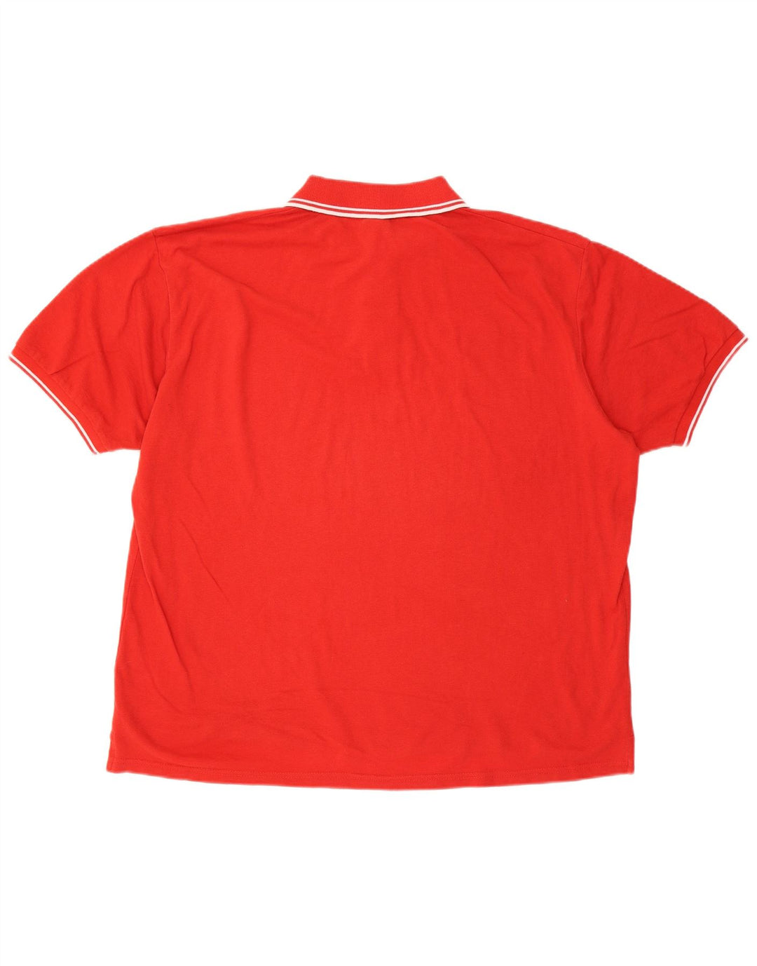 Camisa polo masculina Asics 3XL algodão vermelho