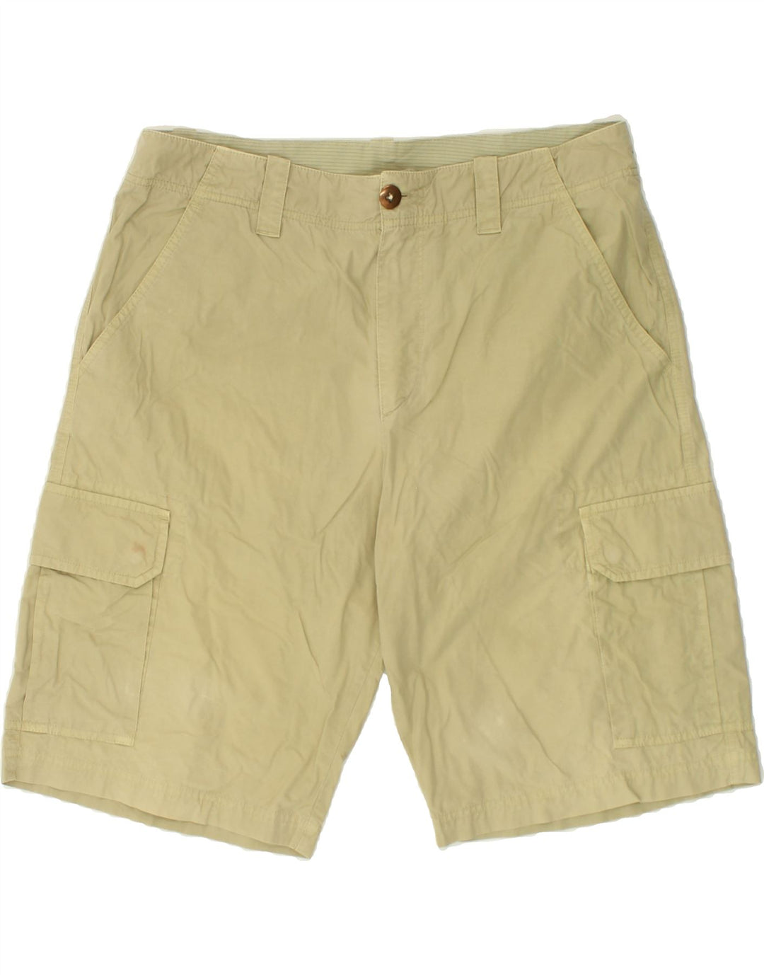 CIESSE PIUMINI Mens Cargo Shorts IT 52 XL W36 Beige Cotton Vintage Ciesse Piumini and Second-Hand Ciesse Piumini from Messina Hembry 