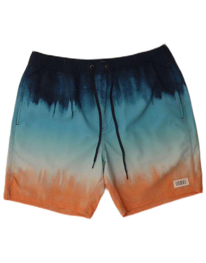 Shorts de natação masculino O'Neill médio multicolorido tie-dye poliéster