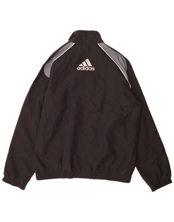 Adidas Mens Graphic Tracksuit Top Jacket XL Preto Colourblock Sports