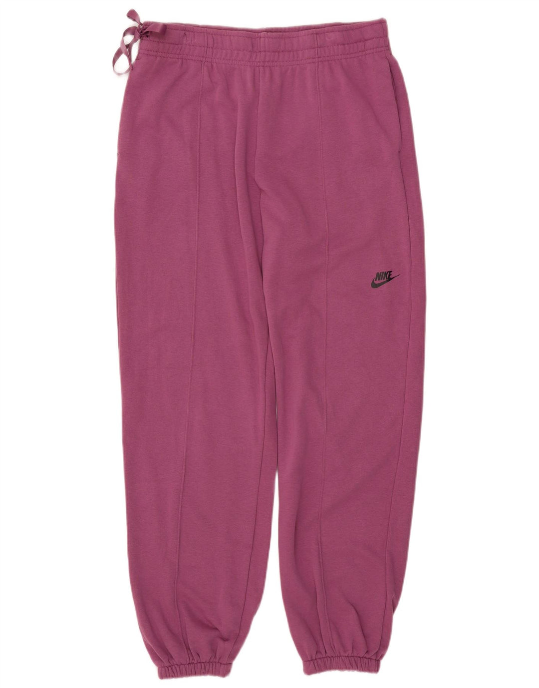 Calça de treino feminina Nike Joggers UK 16 grande algodão roxo