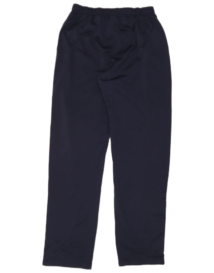 Calça de treino masculina ASICS Graphic azul marinho médio poliéster