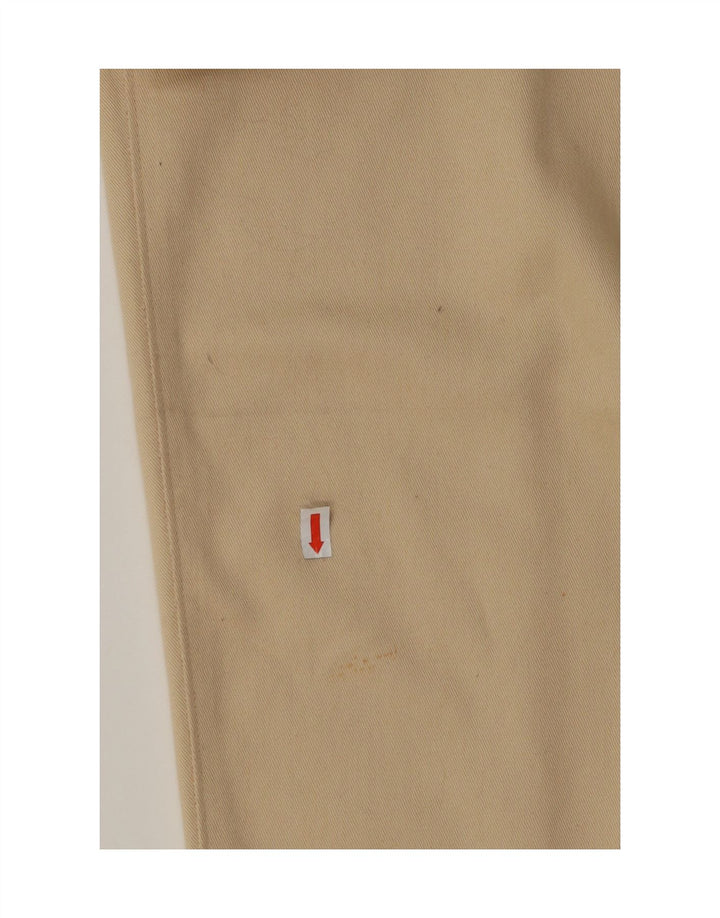 LEE Womens Pegged Chino Trousers US 18 2XL W34 L31 Beige Cotton Vintage Lee and Second-Hand Lee from Messina Hembry 