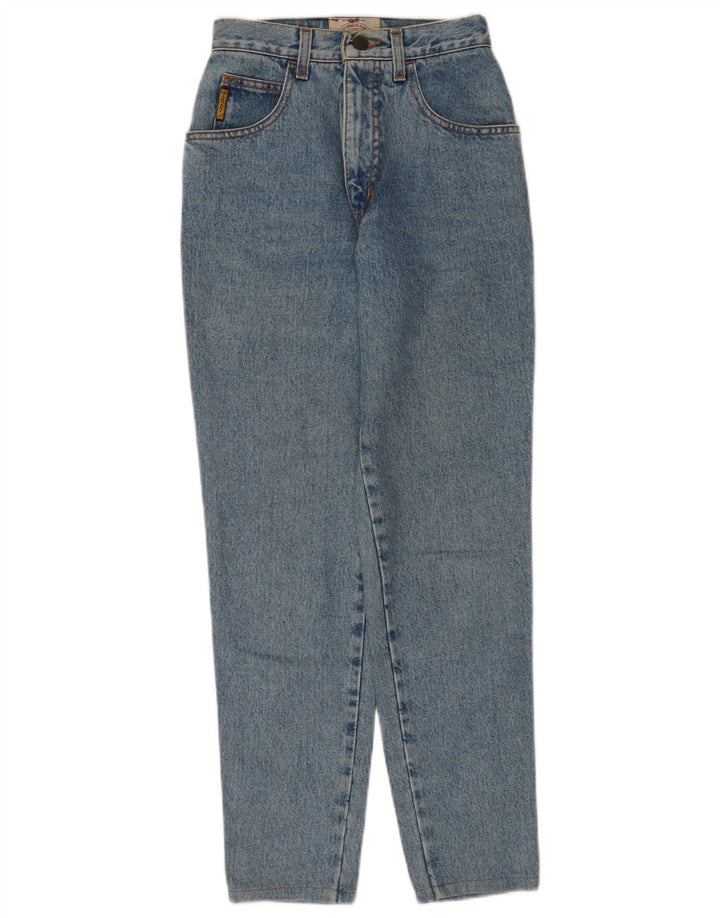 Calça jeans feminina Armani W26 L27 azul algodão