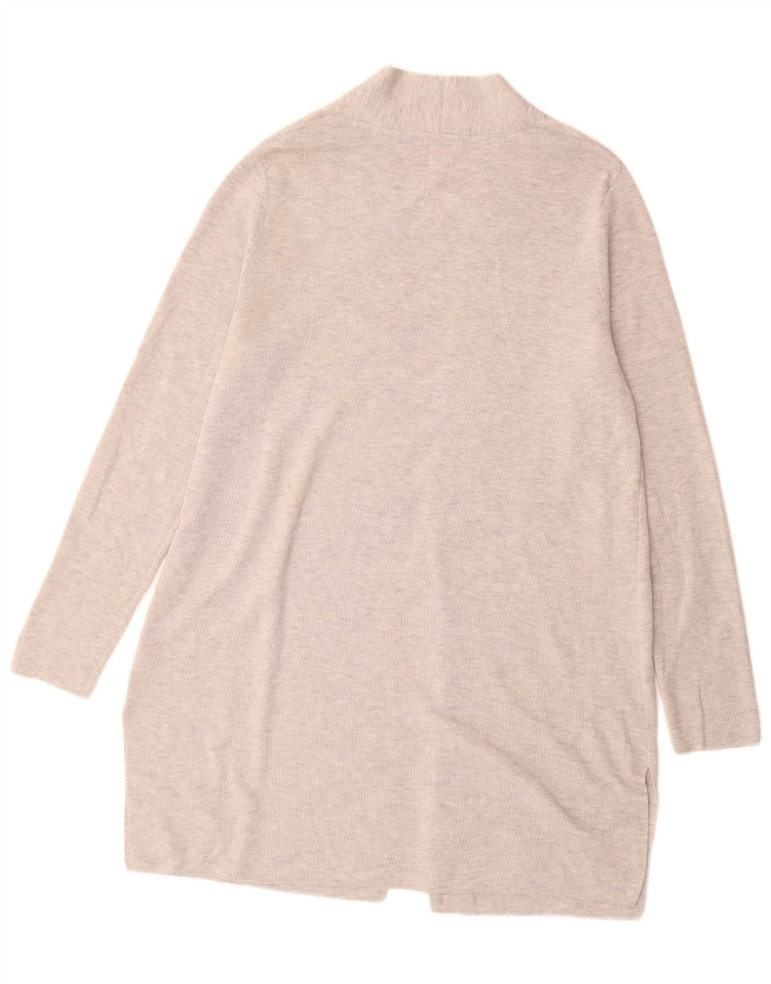 Suéter cardigã feminino oversized longline John Lewis Reino Unido 8 pequeno cinza