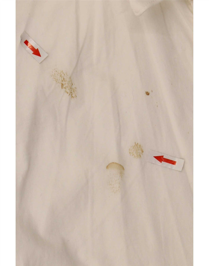 Camisa masculina Marlboro Classics grande algodão branco