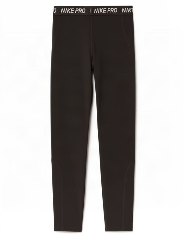 Leggings Nike Graphic para meninas 13-14 anos XL preto poliéster