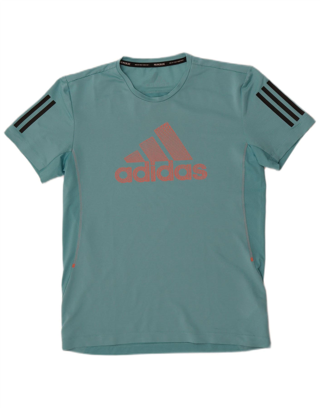 Camiseta Adidas Masculina Aeroready Graphic Top Médio Turquesa Poliéster