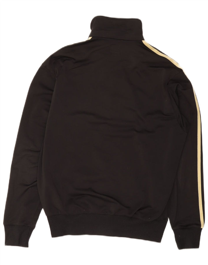 ADIDAS Mens Tracksuit Top Jacket Pequeno Poliéster Preto