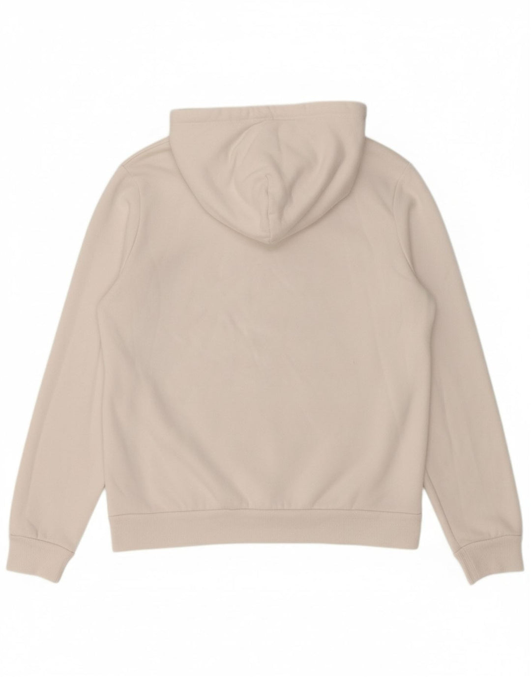 PUMA Womens Hoodie Jumper UK 14 Médio Algodão Branco