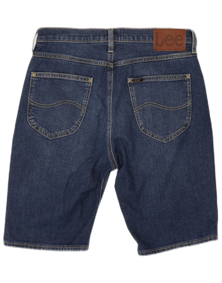 Shorts jeans masculino LEE W29 algodão azul médio